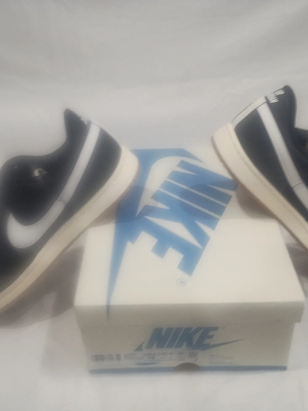 Nike Shoe Box with Blue Logo